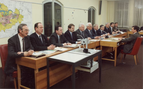 Stadtrat im Februar 1990